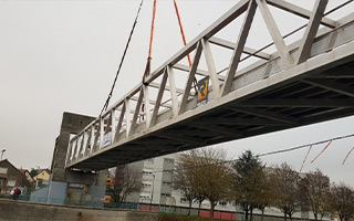 Création Passerelle Talange